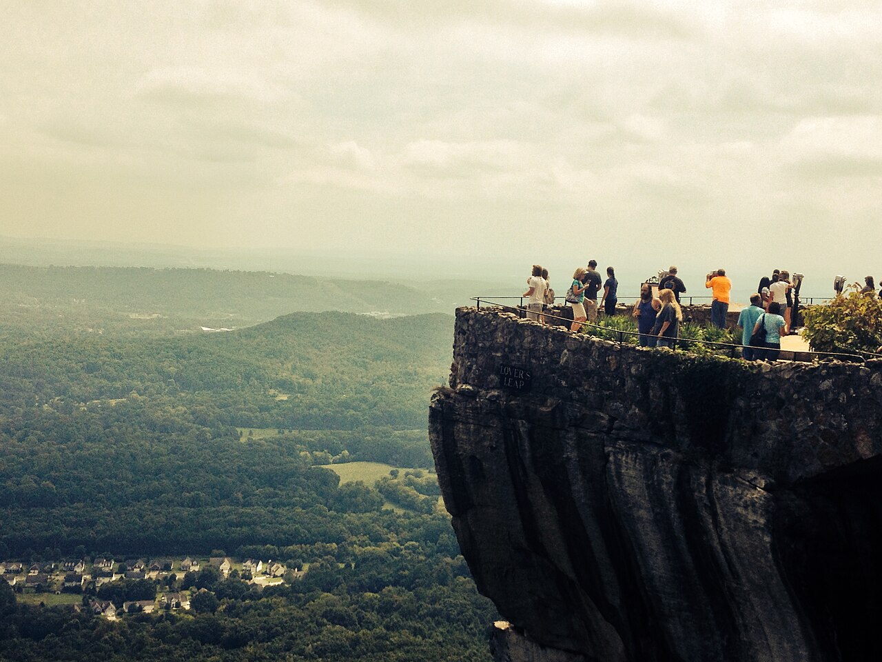 Point Lookout on Lookout Mountain, part of the Chickamauga and Chattanooga National Military Park.