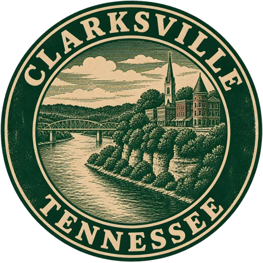 Clarksville t-shirt design